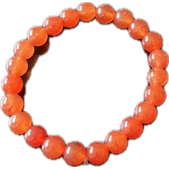 Carnelian stretch bracelet
