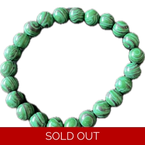 Malachite Crystal bracelet