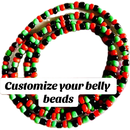 Customize belly beads