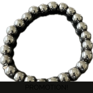 Hematite stretch Bracelet