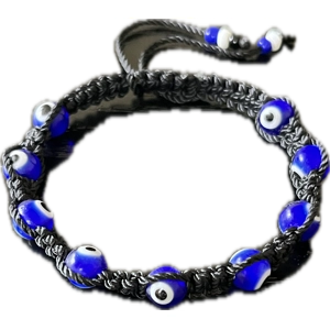 Evil eyes Macrame Bracelet