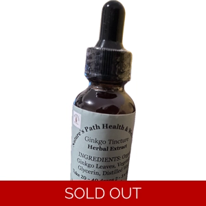 Ginkgo Non Alcohol Tincture