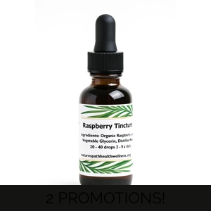 Raspberry leaves tincture