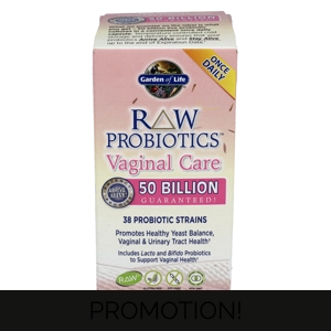 Raw Probiotic Vaginal care