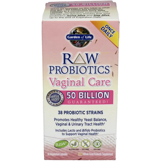 Raw Probiotic Vaginal care