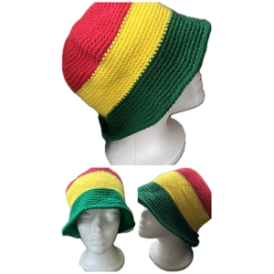 Rasta Bucket hat