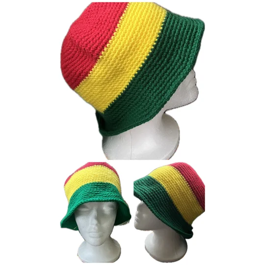 Rasta Bucket hat