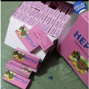 Heptolif Weight Gain Tablets -2 packs