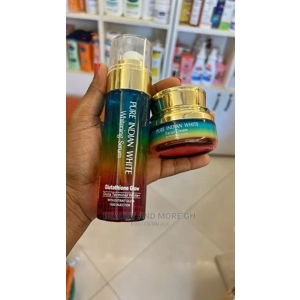 Pure Indian White Whitening Serum & Whitening Face Cream