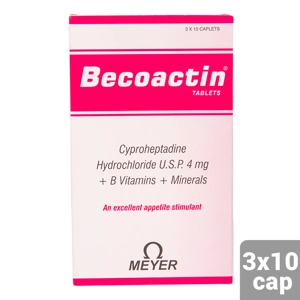 BECOACTIN TABLETS 3 x 10 Capsules