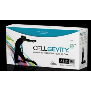 CELLGEVITY - 4 Bottles 30 Capsules Each - 1 Month Supply