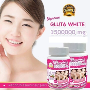 Supreme White Gluta 1500000 Mg V Shape Face Anti Aging 30..