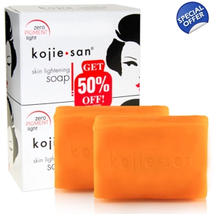 Original Kojie San Skin Lightening Soap - 2 Bars, 135g Each