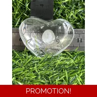 Clear Quartz Heart