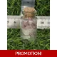 Tourmaline green and Pink in a Bottle