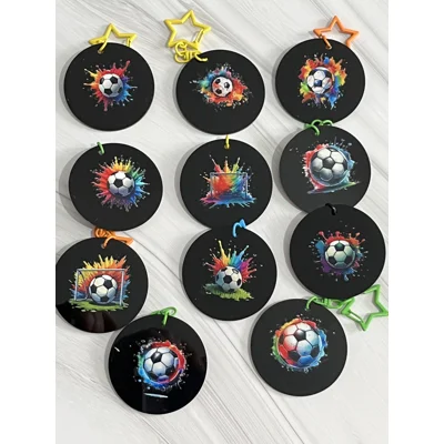Footie Key Ring