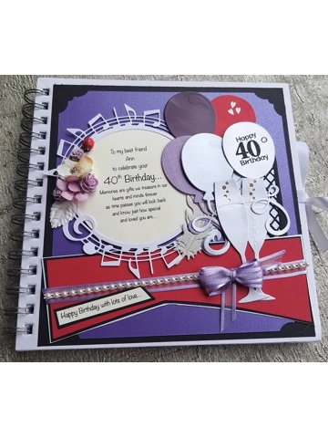 Age memory book 40th pl..