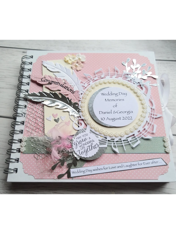 Wedding day memory book