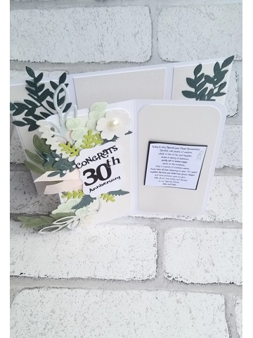 Pearl 30th anniversary card