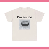 I’m on ice unisex heavy cotton tee