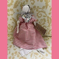 Hammond trail doll pink gingham d..