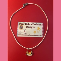 Love you, MA Charm With Leather b..