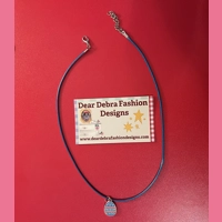 Easter egg  Charm With Leather  b..