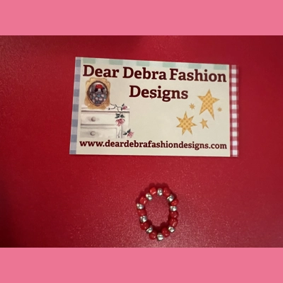 Beaded Ring One Size Fits All