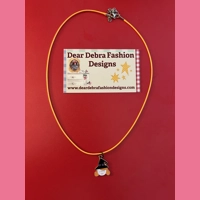 Witch Charm With Leather black Ne..