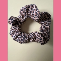Leopard Scrunchie Hair Accessorie..