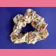 Dog Scrunchie hair accessories pup and a bone de..