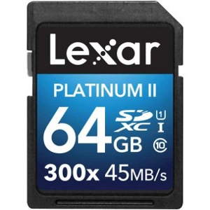 Lexar SD HC Card 64-GB x300