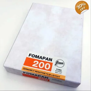 Fomapan 200  5x 7" 50 Sheets *OUT OF DATE*