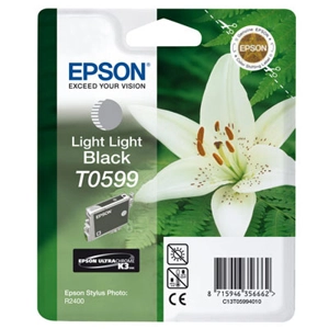 Epson T0599 Light Light Black Ink Cartridge 13-ml