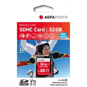 AgfaPhoto 32GB SDHC USH-1 U1 V10