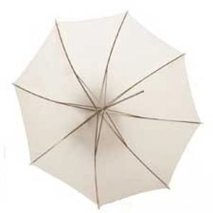 90cm White Translucent Umbrella LIT310