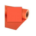 Colorama Paper Background 2.72 x 11m - 9' x 36' Mandarin