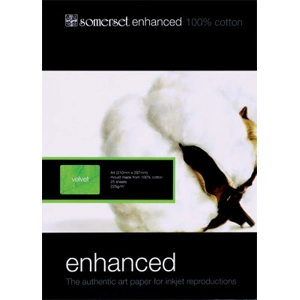 ENHANCED VELVET 225gsm A/2 25-Shts