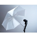 FLASH UMBRELLA 48' D/Sided Silver White