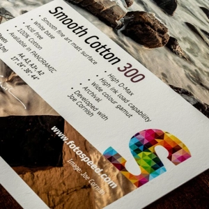 Fotospeed Smooth Cotton 300gsm 36" x 12m Roll