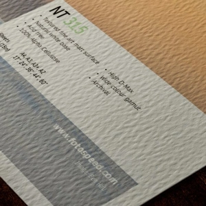 NATURAL TEXTURED 315gsm A/2 25-Shts