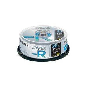 Fuji DVD-R 4.7GB 25 on Spindle