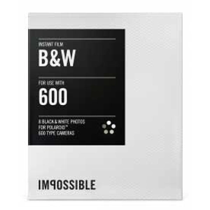 Polaroid Type 600 B&W Film 8 Pictures OUT OF STOCK