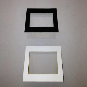 CARD TRANSPARENCY MOUNTS 6 x 7cm 100