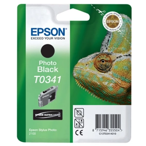 Epson T0341 Photo Black Ink Cartridge 17-ml