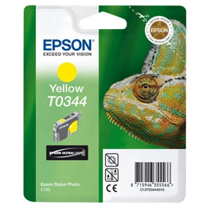 Epson T0344 Yellow Ink Cartridge 17-ml