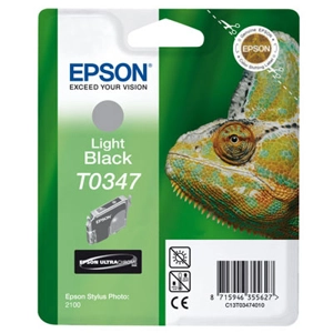 Epson T0347 Light Black Ink Cartridge 17-ml