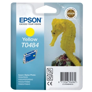 Epson T0484 Yellow Ink Cartridge 13-ml