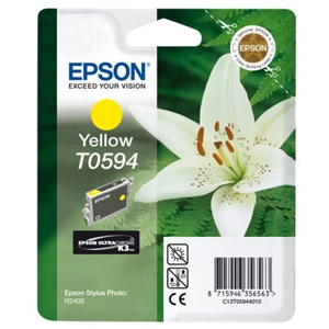 Epson T0594 Yellow Ink Cartridge 13-ml