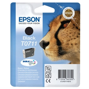 Epson T0711 Black Ink Cartridge 7-ml